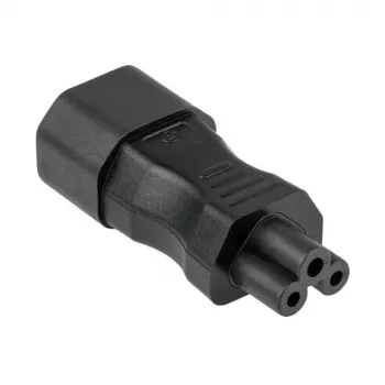 Kabelmeister Cavo adattatore di alimentazione C14 a C5 0,2m nero