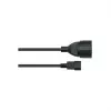 Kabelmeister Cavo di alimentazione C14 a presa Schuko nero 1m