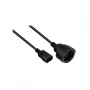 Kabelmeister Cavo di alimentazione C14 a presa Schuko nero 1m