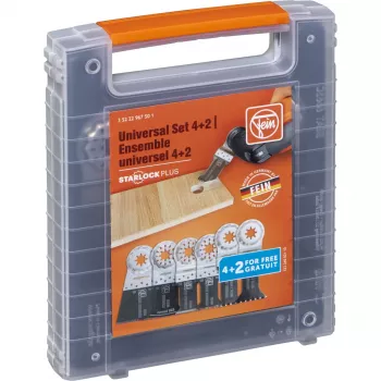 Fein 4+2 Universal Set StarlockPlus accessori per utensili oscillanti