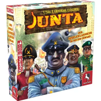 Pegasus Spiele Junta Gioco da Tavolo - Strategia, Bluff, Negoziazione - dai 16 anni - 4-7 giocatori - 120-240 min