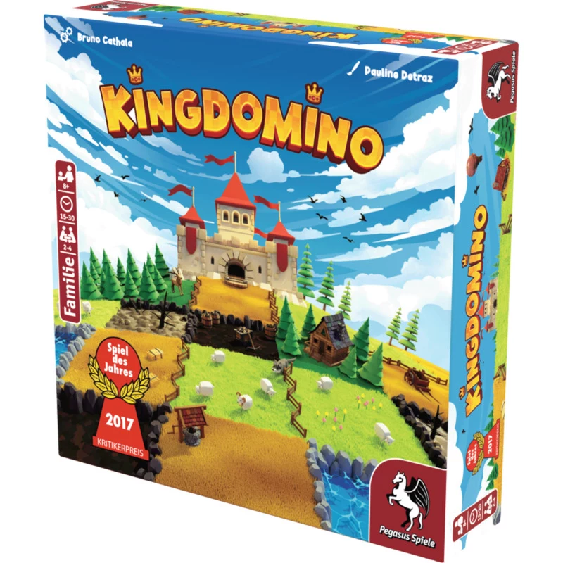 Pegasus Spiele Kingdomino Nuova Edizione Gioco dell'Anno 2017
