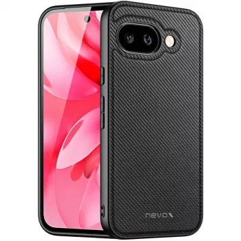 Nevox StyleShell NYLO Custodia per Google Pixel 10a, Nero