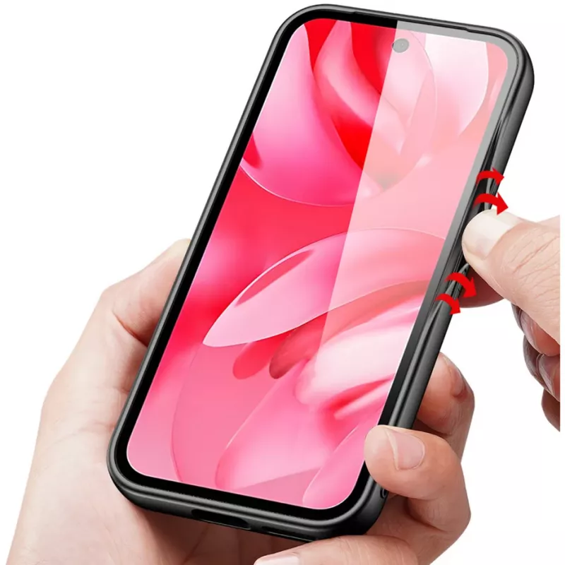 Nevox StyleShell NYLO Custodia per Google Pixel 10a, Nero