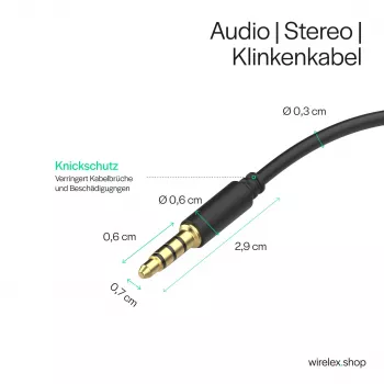 ShiverPeaks Cavo audio jack mini jack