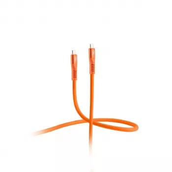 SHIVERPEAKS Flexline Cavo USB-C USB 3.2 240W arancione - cavo - digitale/dati