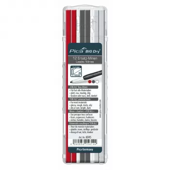 Ricariche Pica BIG DRY per tutti rot/graphite/bianco