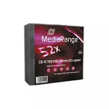 MediaRange MR205 CD-R 700 MB, 80 min, 52x, 10 pz., slimcase