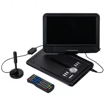 REFLEXION DVD1025 lettore DVD con HDMI, USB, upscaling Full HD 1080p, nero