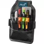 PICA-MARKER Pica Master Belt – Sistema di fondine per pennarelli per uso intensivo, Nero/Rosso