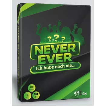 ANZEN NEVER EVER - Io non ho mai gioco di carte party