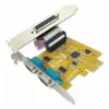SUNIX MIO6479A Adattatore PCIe 2.0 seriale-parallelo - 2x RS-232 DB9, 1x parallela DB25