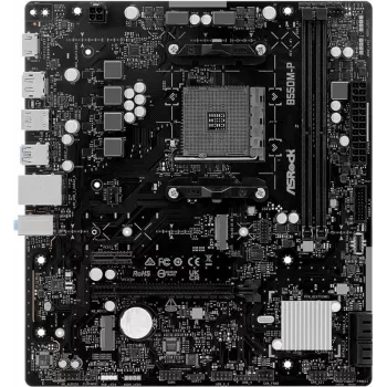 Scheda madre ASRock B550M-P AM4 mATX - Chipset AMD B550, DDR4, PCIe 4.0