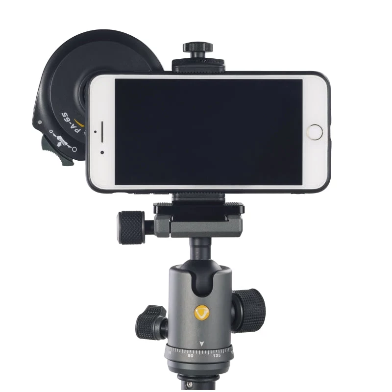 Vanguard VEO PA-65 Adattatore digiscoping per smartphone - nero - 18 cm (7.1 pollici)