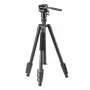 Vanguard VESTA GO 234AV10 Treppiede da viaggio, alluminio, nero
