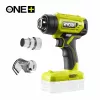 RYOBI One+ 18V Pistola ad aria calda a batteria R18HG-0 (utensile senza batteria) - 250°C/460°C, 170 L/min