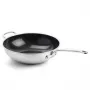 GreenPan Premiere Wok 30 cm acciaio inox