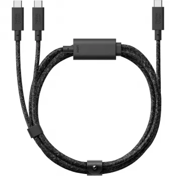 Native Union Belt Cable 2in1 USB-C a USB-C 2m 140W Cosmos