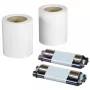 Mitsubishi CK-K 76 R HG kit carta fotografica e nastro 10x15cm 640 stampe / 15x20cm 320 stampe lucido