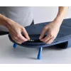 Joseph Joseph Pocket Plus asse da stiro pieghevole da tavolo con copertura Advanced, blu