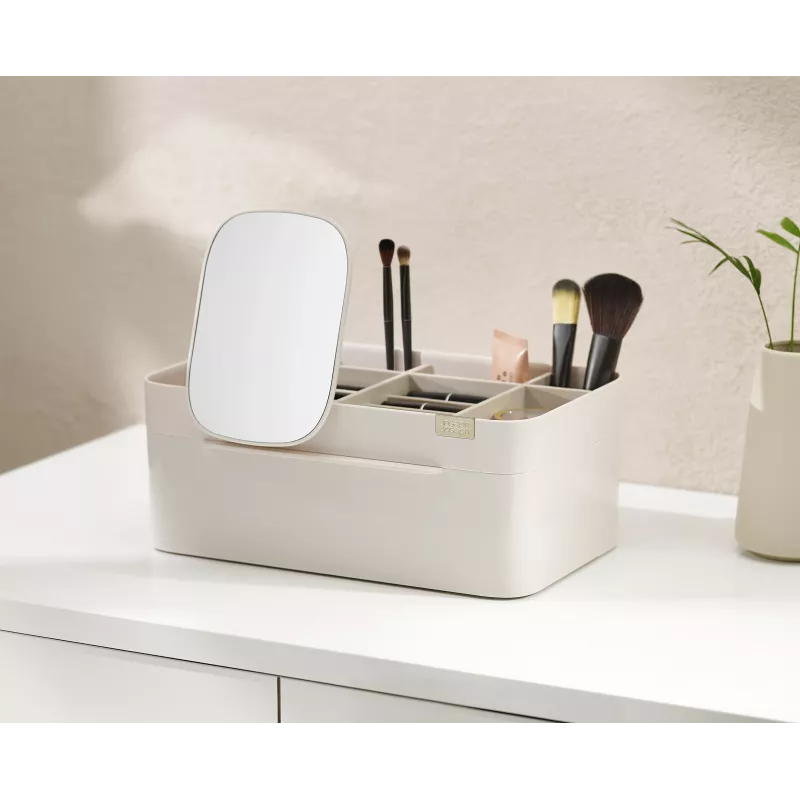 Joseph Joseph Viva organizer portacosmetici grande con specchio rimovibile