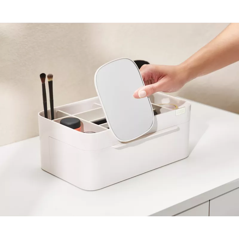 Joseph Joseph Viva organizer portacosmetici grande con specchio rimovibile