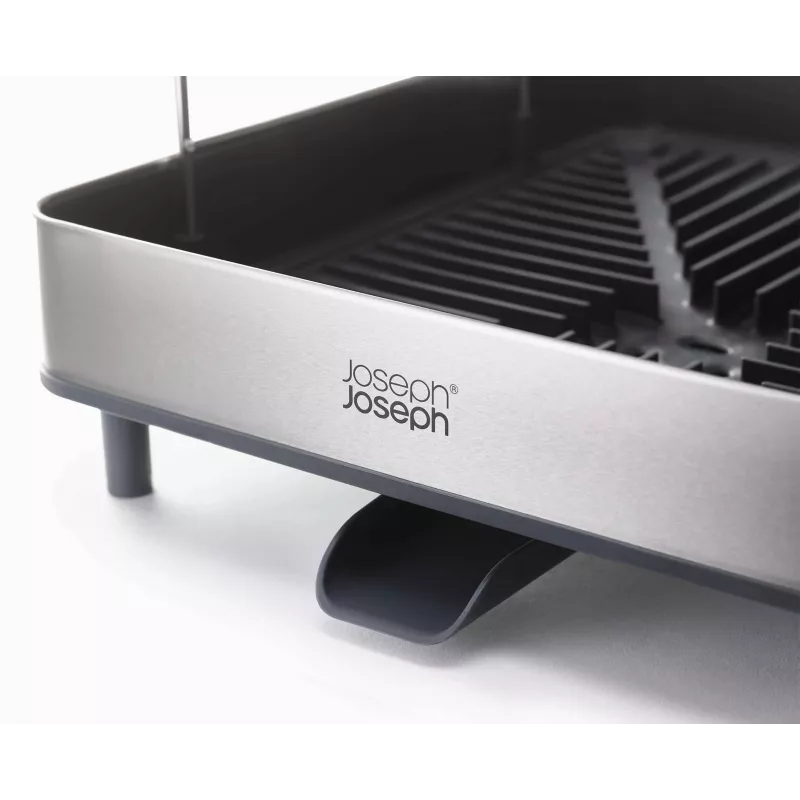 Joseph Joseph Excel scolapiatti estraibile a 2 livelli in acciaio inox - grigio