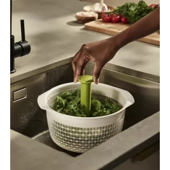 Joseph Joseph Spindola scolainsalata centrifugo da lavello verde