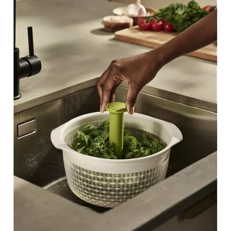 Joseph Joseph Spindola scolainsalata centrifugo da lavello verde