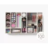 Joseph Joseph Viva set organizer da cassetto per trucco da 12 pezzi - grigio/trasparente