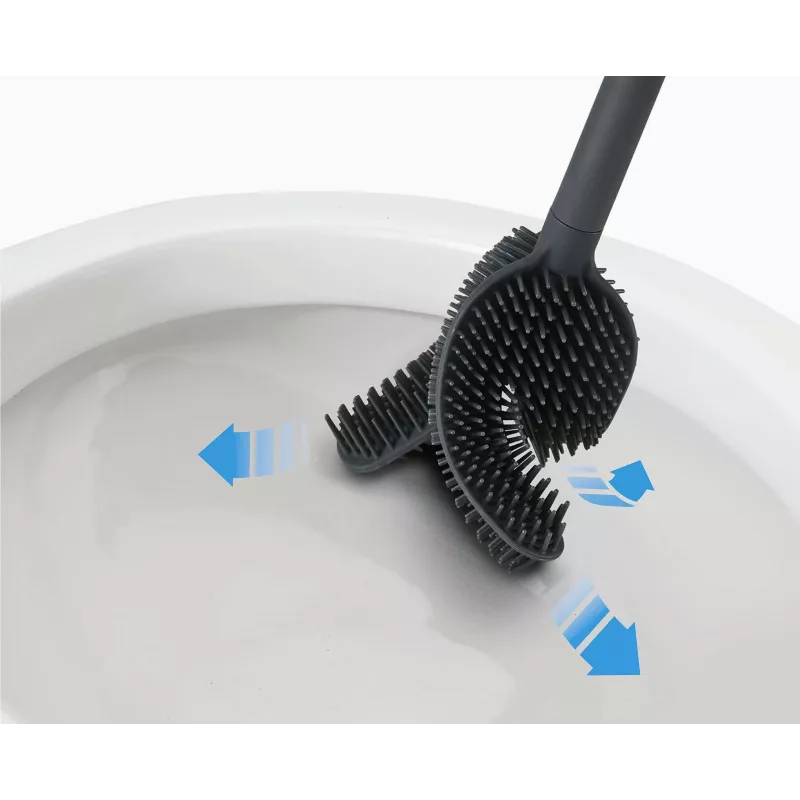 Joseph Joseph Flex 360 scovolino per WC in acciaio inox
