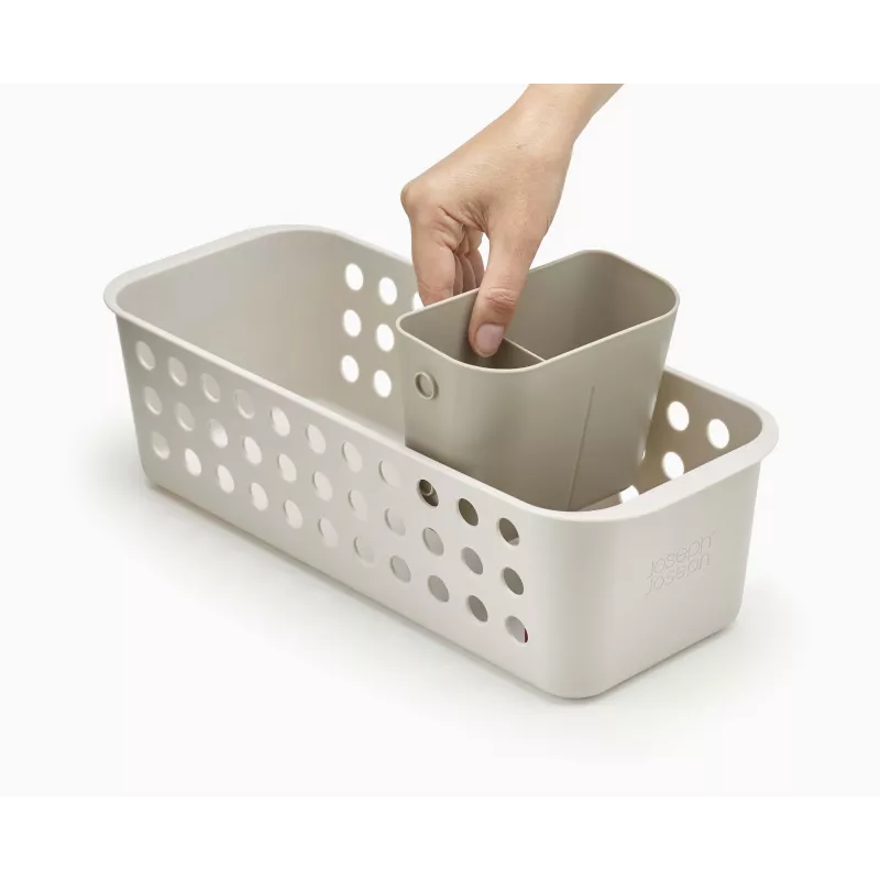 Joseph Joseph EasyStore cesto portaservizi da bagno ecru