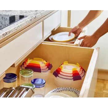 Joseph Joseph Nest Lock set 8 contenitori per alimenti misti