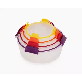Joseph Joseph Nest Lock set 4 contenitori rotondi multicolore