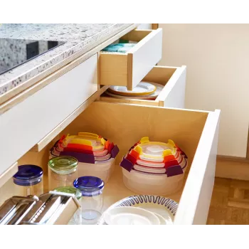 Joseph Joseph Nest Lock set 4 contenitori rotondi multicolore