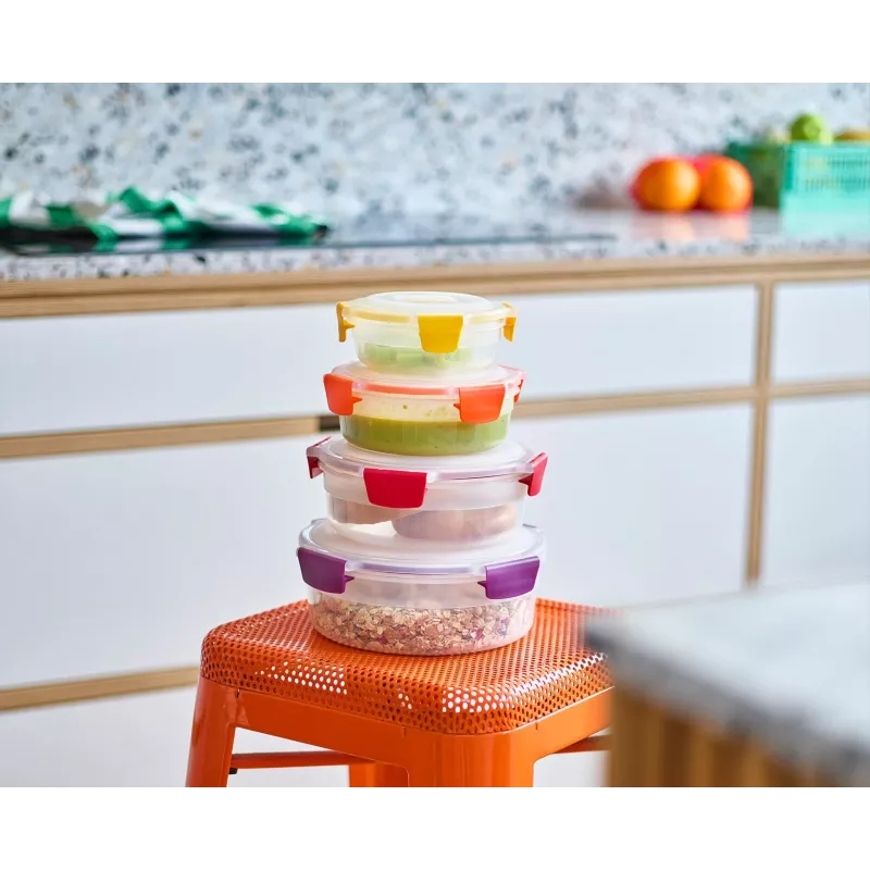 Joseph Joseph Nest Lock set 4 contenitori rotondi multicolore
