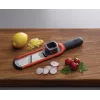 Joseph Joseph Handi-Grate grattugia e affettatrice mini 2 in 1 - arancione - acciaio inox