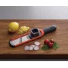 Joseph Joseph Handi-Grate grattugia e affettatrice mini 2 in 1 - arancione - acciaio inox