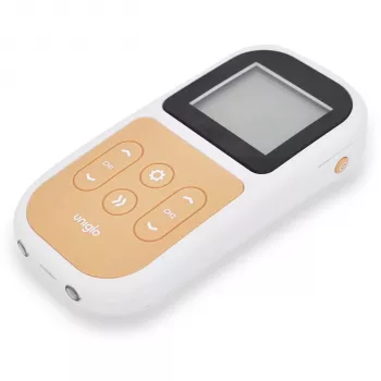 TensCare UniGlo dispositivo rassodante per il viso - stimolatore muscolare EMS con 4 programmi, ricaricabile USB