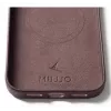 Mujjo Custodia in pelle per iPhone 17 Pro Max con MagSafe (Bronze Red)