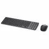 Dell Pro 7 set tastiera e mouse compatto ricaricabile - KM746 - nero - layout tedesco