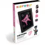 KIDYWOLF Set decorazione da parete illuminata 3 pezzi Principessa