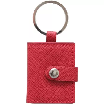 DEKNUDT portachiavi rosso 3.5x4.5 in similpelle S59NS4