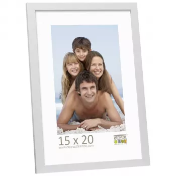 Deknudt S44CD1 15x20 cornice singola in legno argento