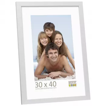 Deknudt S44CD1 30x40 cornice in legno argento