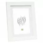 Deknudt S66KF1 P1 cornice in legno bianca 30x45 con passepartout