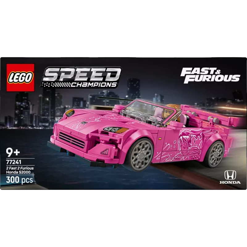 LEGO Speed Champions 77241 2 Fast 2 Furious Honda S2000 set da costruzione