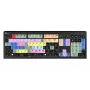 Logickeyboard LKB-EDIUS-A2PC-DE tastiera full size (100%) USB scissor-switch QWERTZ nera