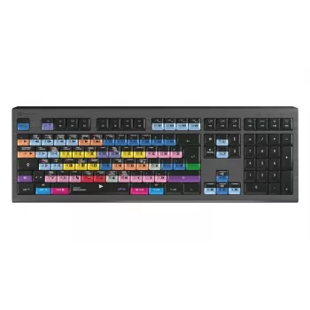Logickeyboard Avid Media Composer Astra 2 Pro DE tastiera per editing Mac (layout tedesco, retroilluminata, USB)