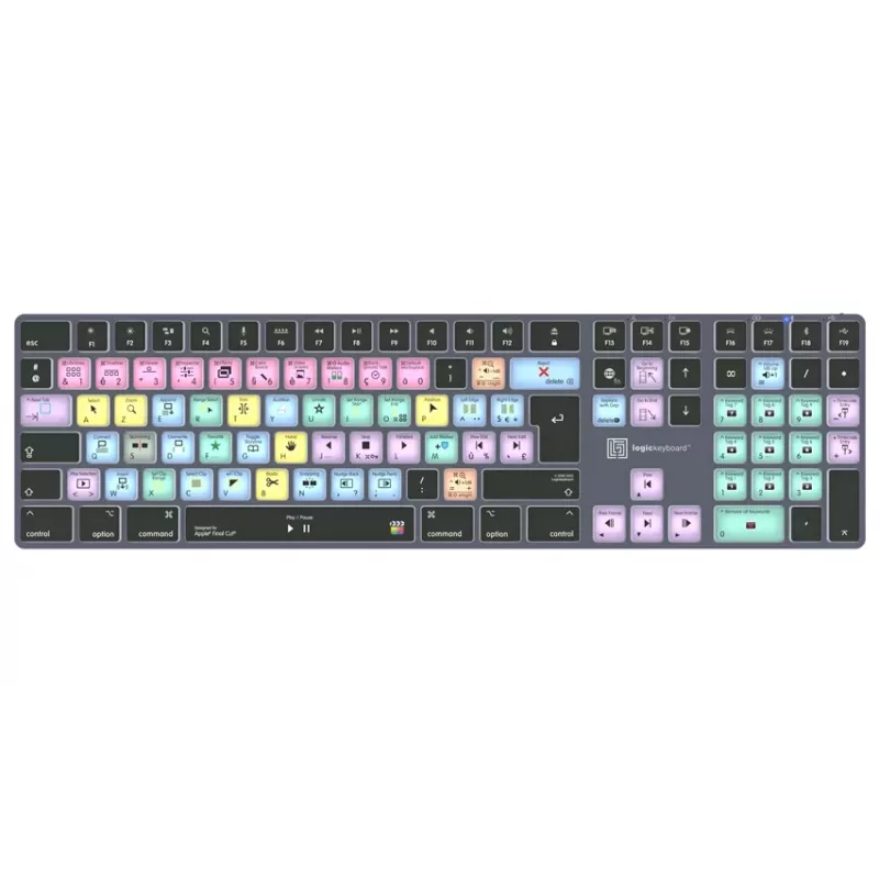 LogicKeyboard Apple Final Cut Pro X tastiera Titan AZERTY francese (Mac)